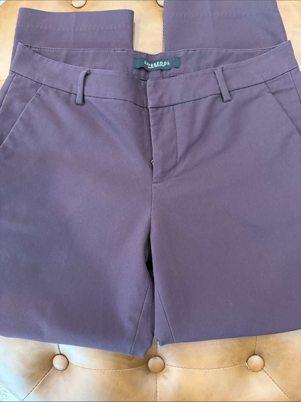 Liverpool Deep Purple Dress Pants